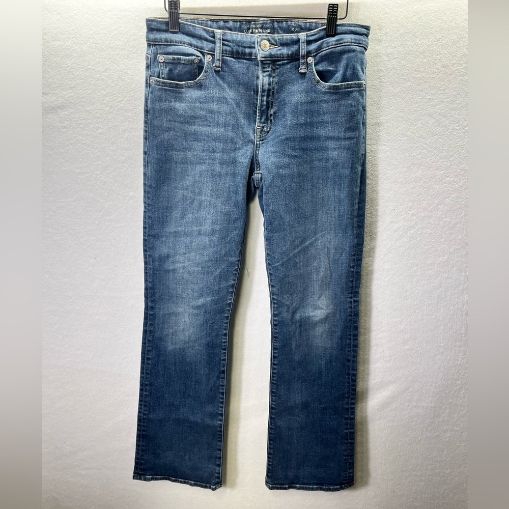 Lucky Brand Sweet Boot Cut Jeans Womens 10/30 Stretch Blue Denim Cute Chic‎ 2121